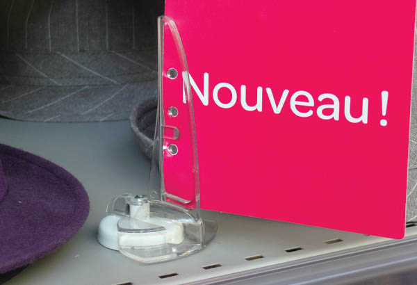 Pied Shark® magnétique avec base aimant de Ø 40 mm - Tablette en métal