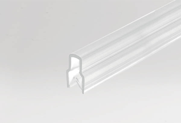 Profil pinçant pour support de 1 à 3 mm - Longueur 300 mm
