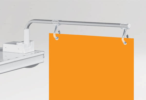 Potence magnétique Multimag® double position de 250 mm - 2 crochets ouverts