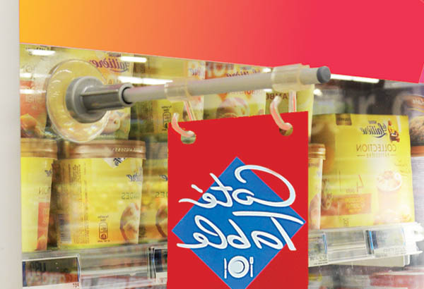 Potence fixe en aluminium avec base ventouse de Ø 60 mm - Tige de 220 mm