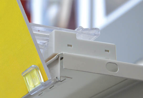 Bloc porte fronton Multimag® magnétique 2 angles à poser - 1 panneau de 2 à 3 mm