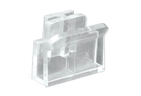 Clip droit pour porte fronton serre-joint - Pour panneau de 3 mm