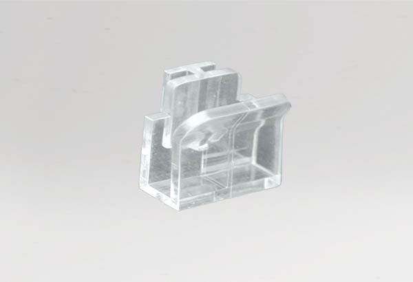 Clip droit pour porte fronton serre-joint - Pour panneau de 5 mm