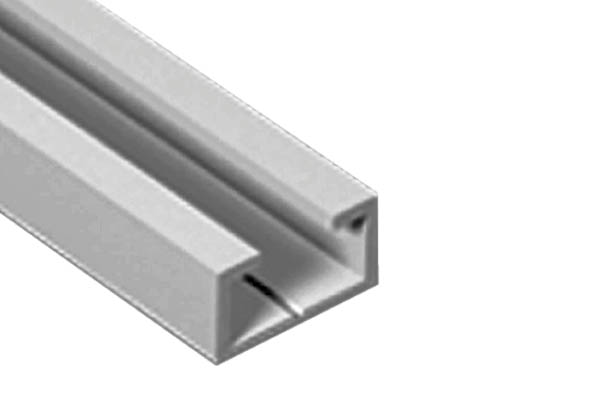 Rail en aluminium pour système câble - 2 m