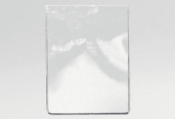 Pochette rectangle adhésif perm PVC soudée 3 côtés - Format A6 - Horizontal
