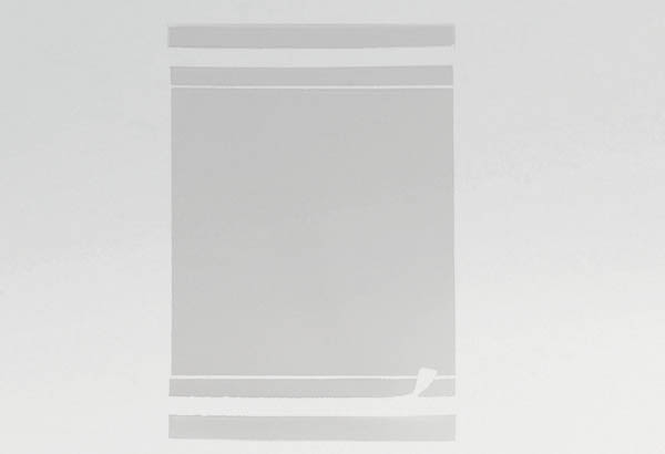 Pochette avec adhésif permanent PET transparent - Format A4 - Vertical