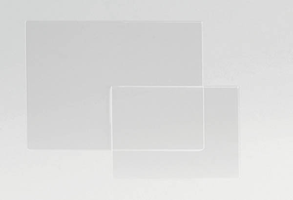 Pochette rigide en PET de 1 mm transparent - Format A4 - Horizontal