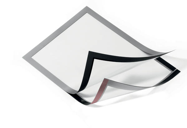 Pochette avec adhésif repositionnable en PP - Format A4 - Noir