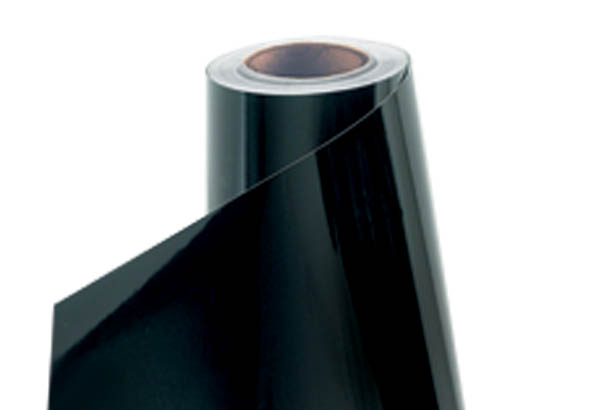 Bobine de vinyle adhésif Lettertac® de 615 mm x 30 m - Noir brillant