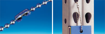 Connecteur droit pour chaîne boule Ø 3,2 mm