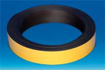 Rouleau magnétique adhésif 25.4 mm x 30 m - Ép 1.5 mm