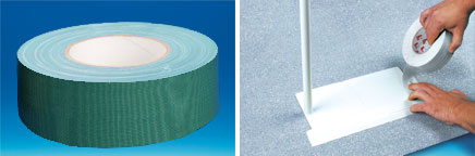 Toile Gaffer Ultramarque® "vert" adhésivé 50 m