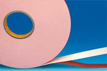 Double face CARTACK 390 mousse polyéthylène blanche - 19 mm x 25 m