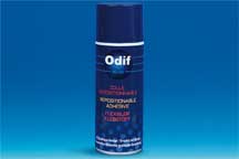 Aérosol Odif colle repositionnable pour papier et carton