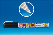 Posterman® pointe ronde 2 mm - Noir