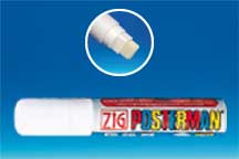 Posterman pointe rectangulaire 15mm