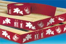 Cache palette Calcolor® "Foire aux vins" 15 cm x 50 m