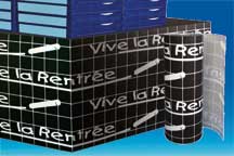 Cache palette Calcolor® "Vive la rentrée" 60 cm x 50 m