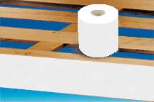 Cache palette Calcolor® "Blanc" 15 cm x 100 m