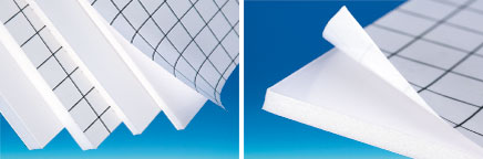 Plaque CREA'FIX en carton mousse blanche de 5 mm - 1000 x 1400 mm