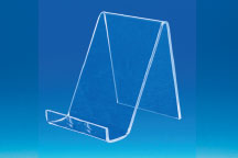 Chevalet porte-brochures en plexi 110 x 149 mm