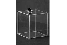 Urne acrylique grand format avec serrure