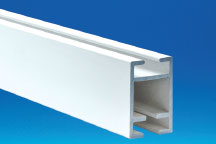 Profil Décobarre® plus aluminium blanc 3000 mm