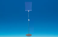 Maxi kit vision acrylique A4 socle rond métal tige téléscopique