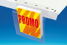 ¨Porte-brochures en PVC souple adhésif permanent format A5