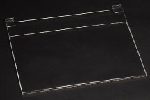 Pochette pléxi pour grille A4 vertical
