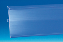 Porte-étiquette CEFLA/KIDER KS éxtrudé transparent 40 x 1316 mm