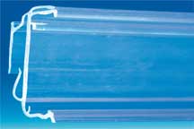 Profil EASYFIX pour mobilier avec gorge en C - 38 x 1318 mm