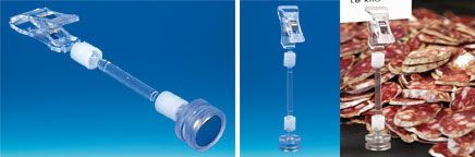 Mini pince ressort avec base aimentée tige 12 mm