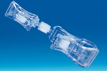 Mini pince ressort transparent articulée pour zone humide base tube