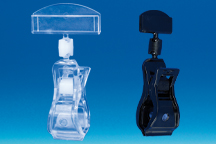 Mini pince plate noire articulée pour zone humide base tube