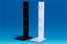 Colonne broches de comptoir blanche 38 cm