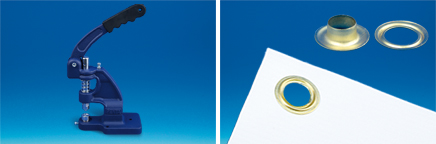 Presse de poinconnage avec oeillets