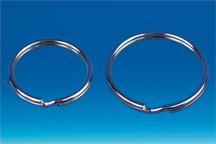 Anneau porte-clef métal Ø 24 mm - Ø fil 1.8 mm
