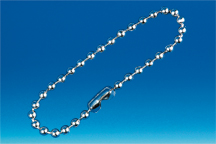 Chaîne boule avec connecteur Ø 3.2 mm en 200 mm