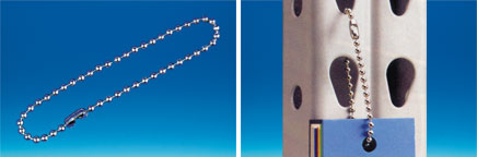 Chaîne boule avec connecteur Ø 2.4 mm en 150 mm