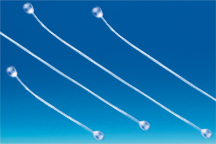 Fil nylon deux boules auto-bloquantes 40 mm