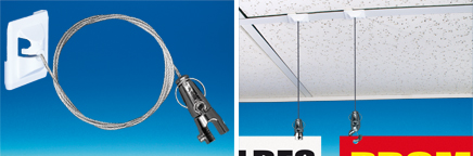 Kit câble Gripple® Angel®  faux-plafond - Vis BTR