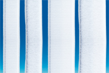 Ruban Auto-grippant CARAFIX® blanc adhésivé "Boucle" 25 mm x 25 m