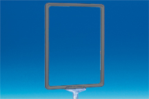 Cadre en PVC gris A4