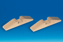 Socle droit pour cadre bois