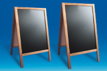 Chevalet cadre bois interieur 118 cm ardoise de 65 x 91.5 cm