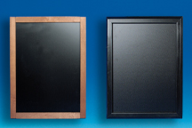Cadre bois noir mural pour interieur 36 x 46 cm