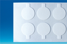 Pastilles adhésives CARTACK® 511 T mousse transparente - Ø 19 mm