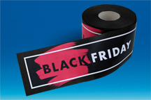 Cache palette Calcolor® "Black friday" 15 cm x 50 m