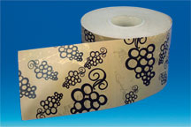Cache palette Calcolor® "Grappe de raisins" 15 cm x 50 m